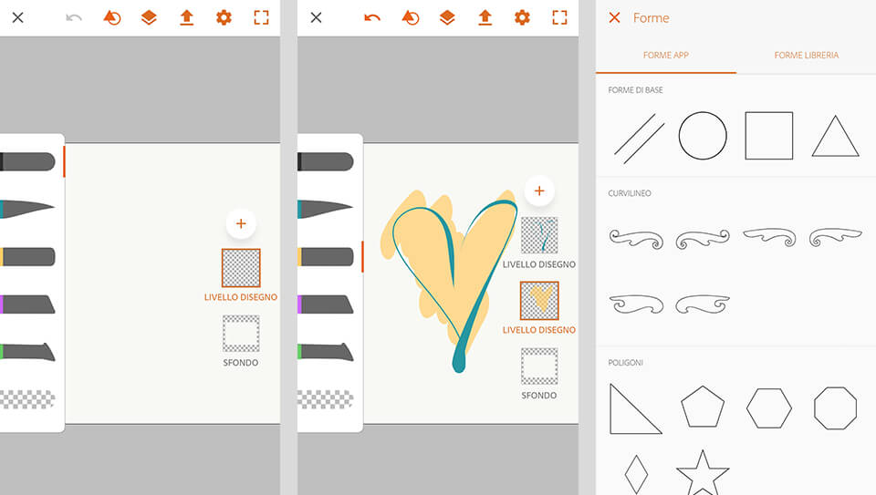 illustrator draw interfaccia